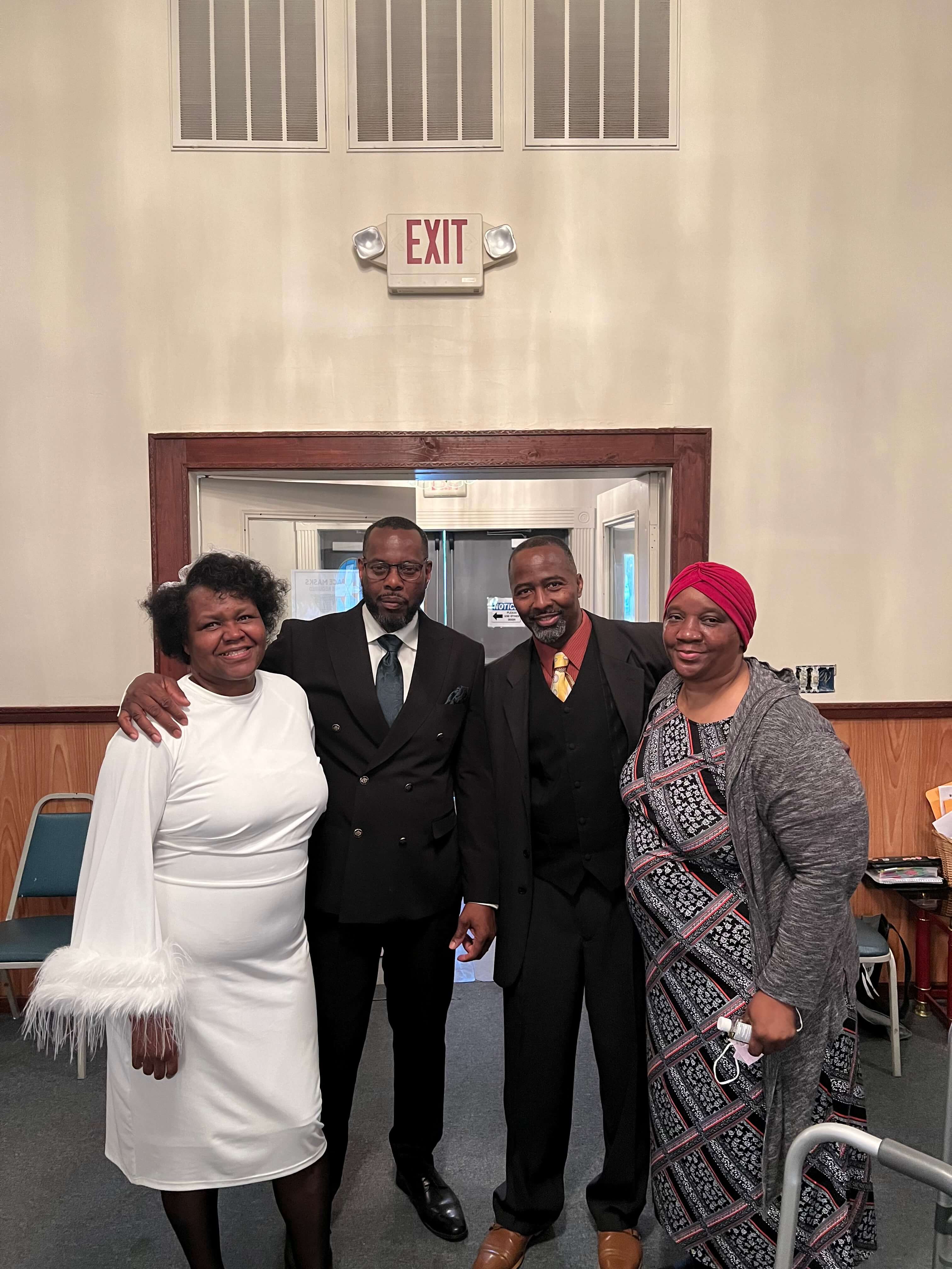 Minister Campbell and his wife