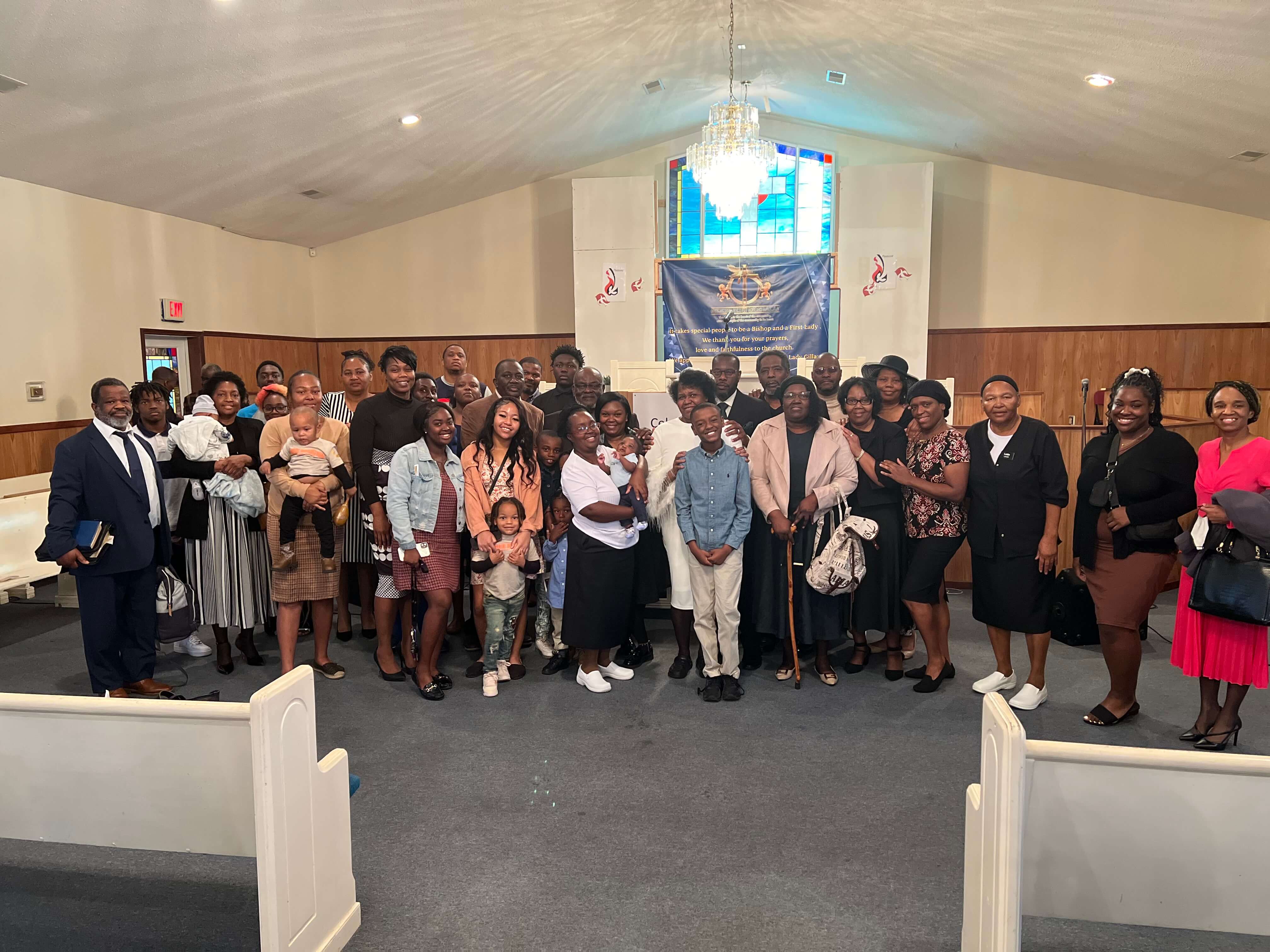 Church family group photo